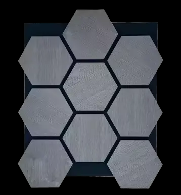 Special shape sound-absorbing board